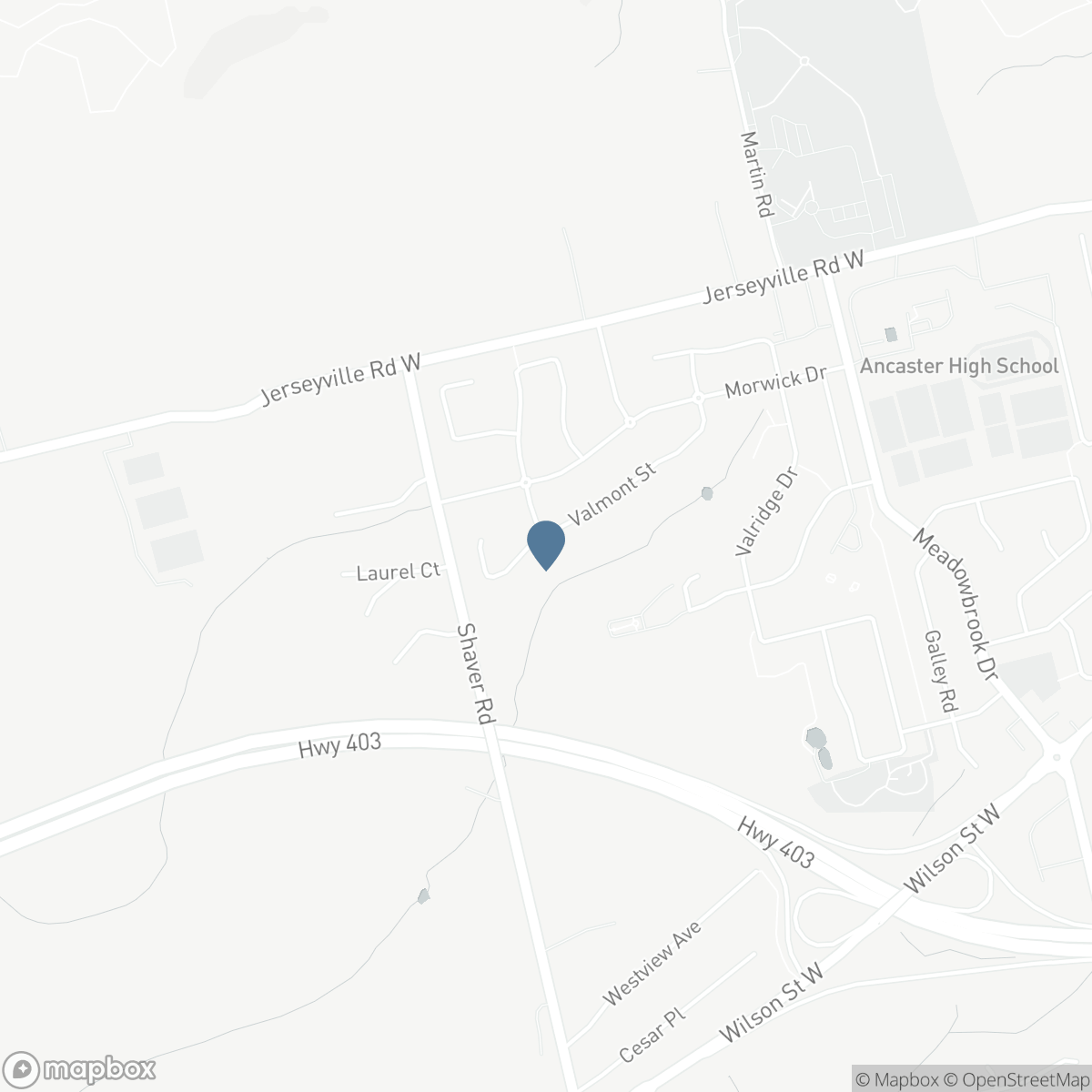 172 VALMONT Court, Ancaster, Ontario L9G 5A1